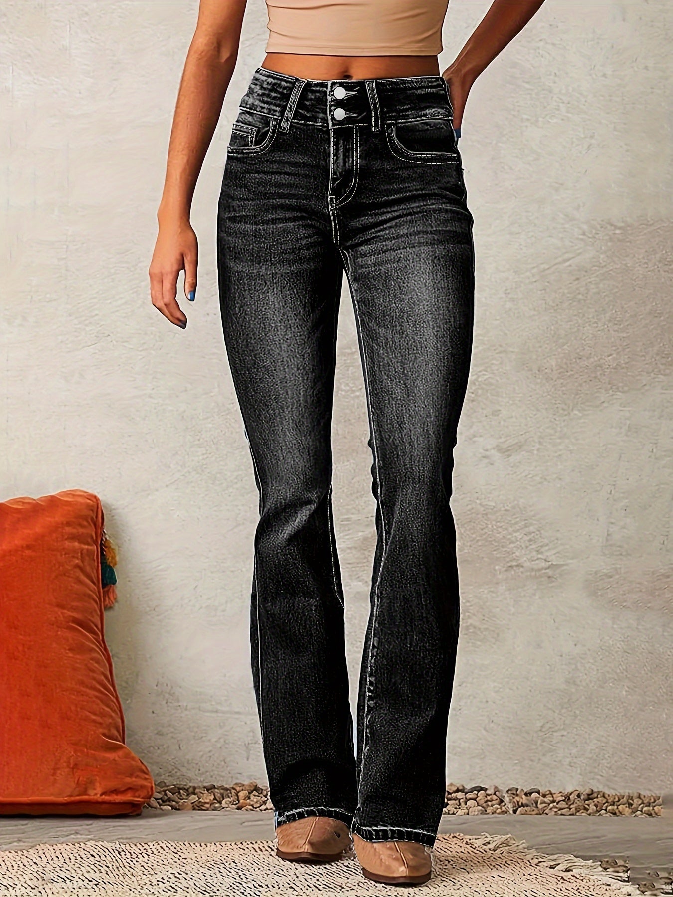 High Waisted Jeans