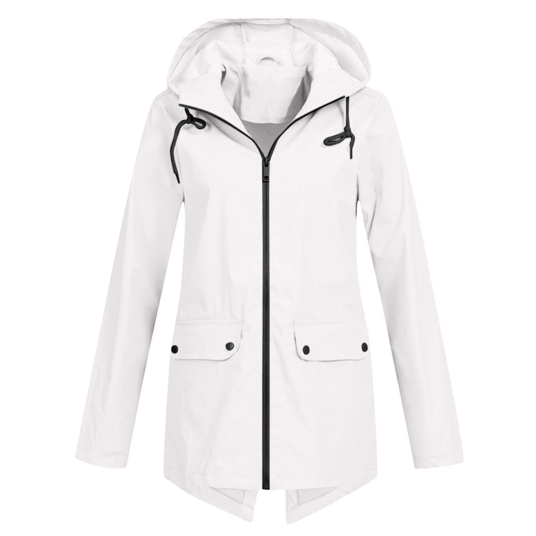 Francine – Women's Hooded Longline Raincoat
