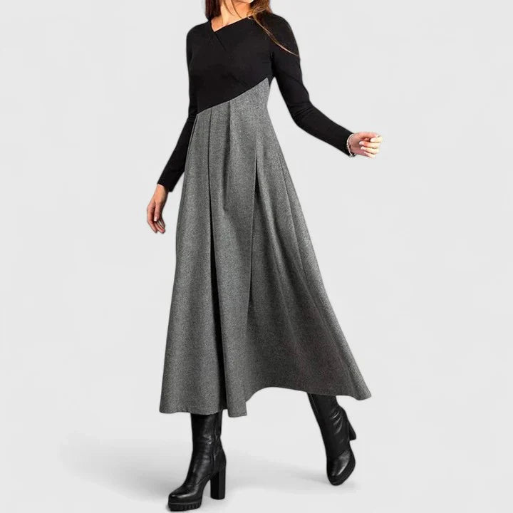 Selene Contrast Dress
