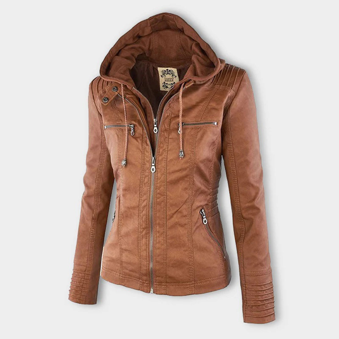Jill | Waterproof Leather Jacket