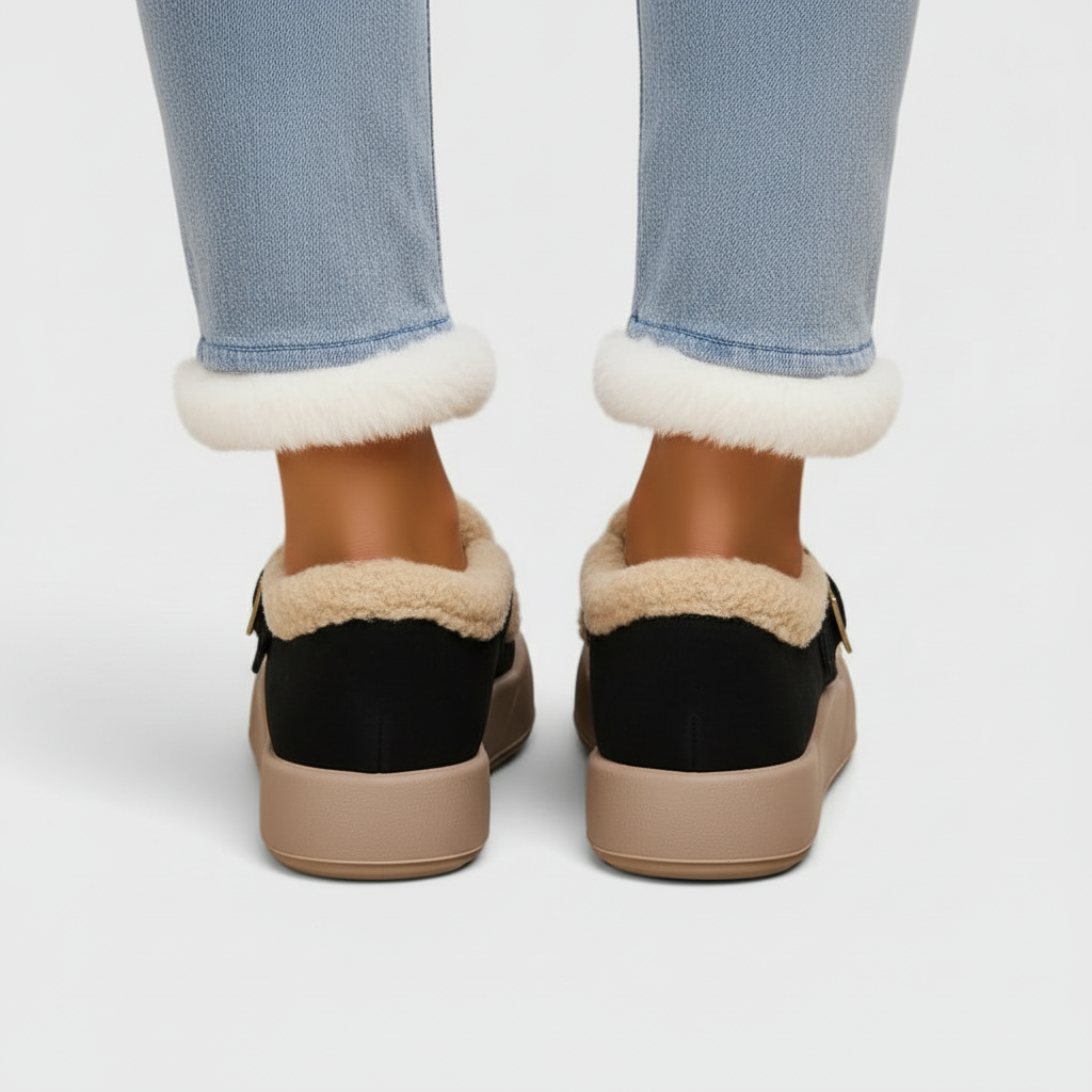 Selma Teddy Buckle Shoes