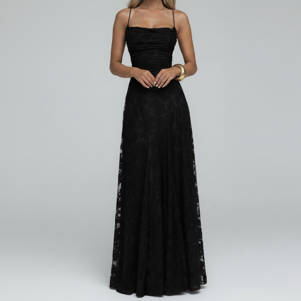 Aria Lace Maxi Dress