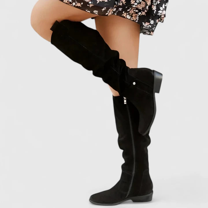 Élora Tall Suede Boots