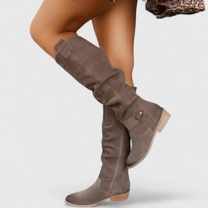 Élora Tall Suede Boots
