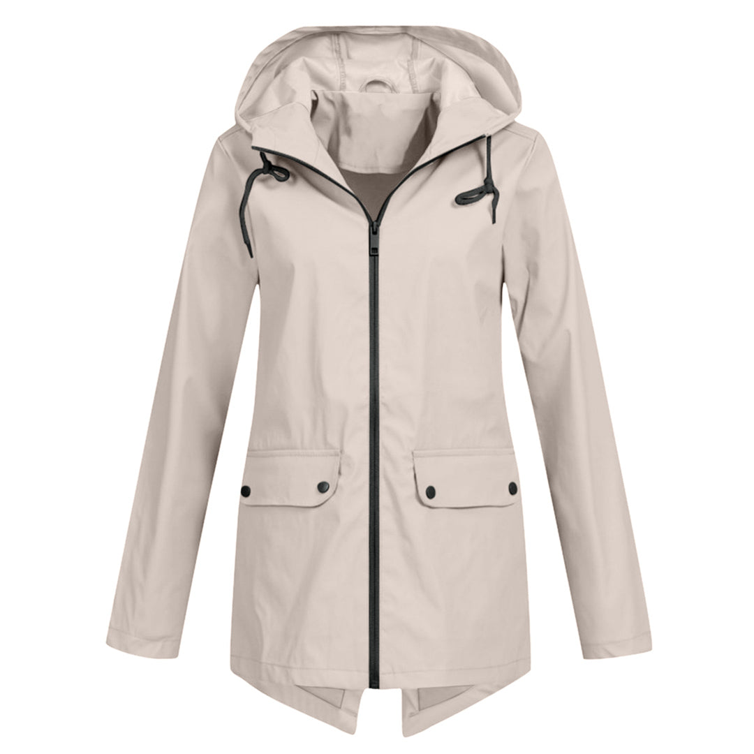 Francine – Women's Hooded Longline Raincoat