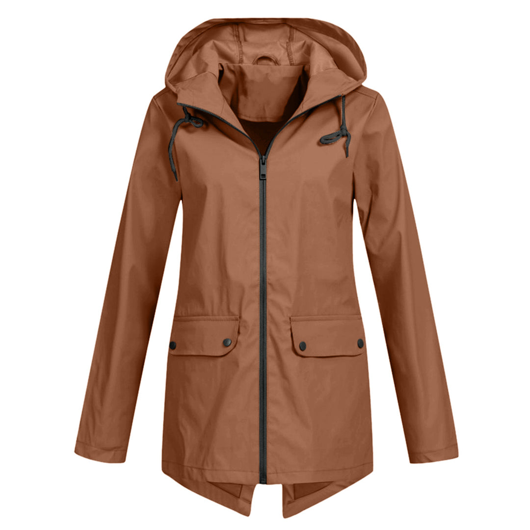 Francine – Women's Hooded Longline Raincoat