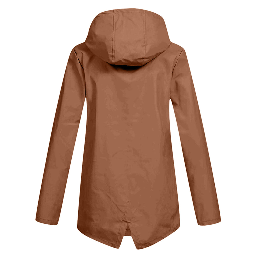 Francine – Women's Hooded Longline Raincoat