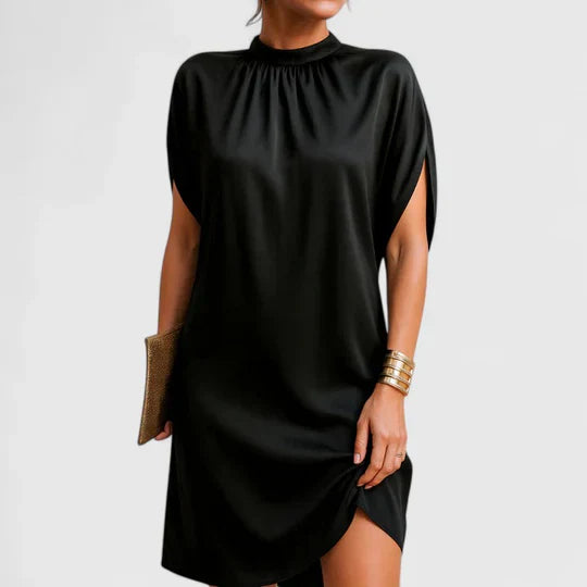 Noire Short Sleeve Dress